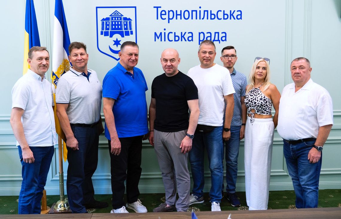 Delegacja z Płońska w Tarnopolu. Współpraca miast partnerskich trwa