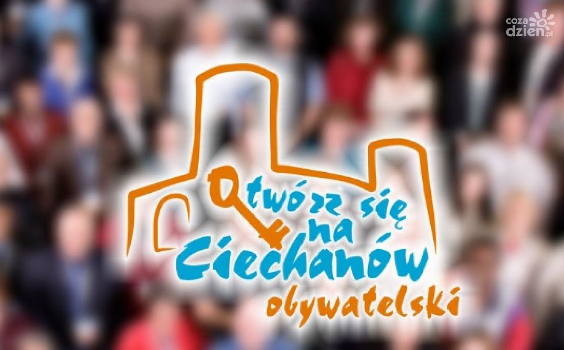 Do końca listopada można składać projekty w kolejnej edycji Ciechanowskiego Budżetu Obywatelskiego