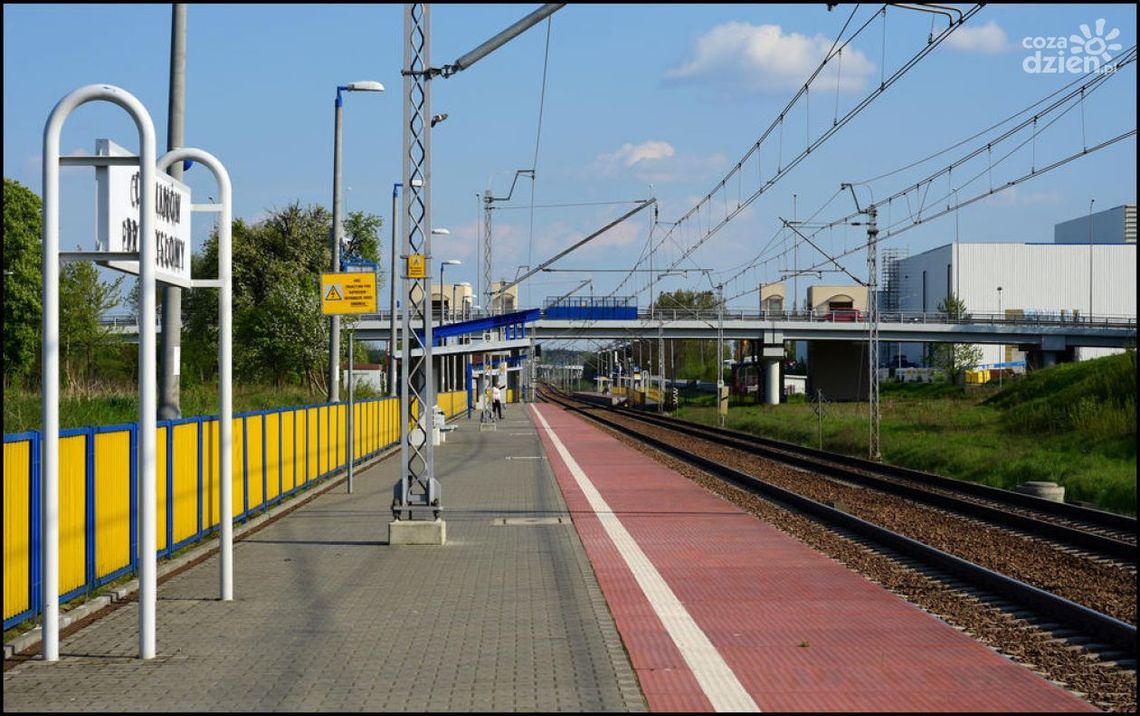 Dramatyczne sceny na ciechanowskim dworcu kolejowym