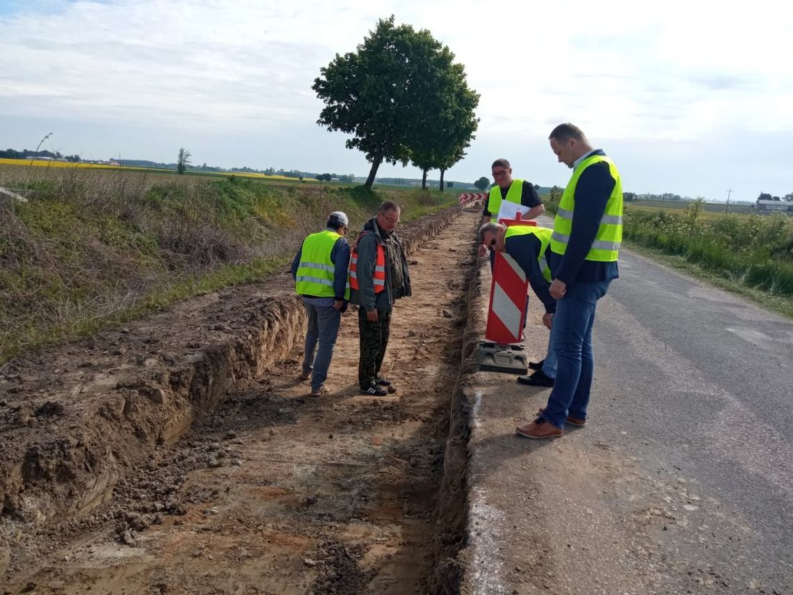 Droga Opinogóra-Długołęka. Prace idą zgodnie z harmonogramem.