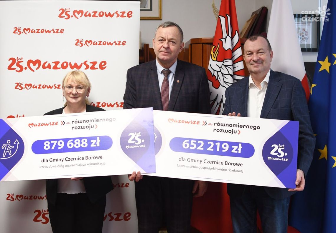 Drogi, woda i oczyszczalnie – 1,5 mln zł dla powiatu przasnyskiego!