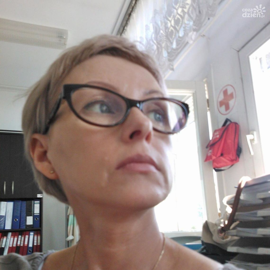 Dyr. Bogumiła Wejs o szkole uczącej w mundurze