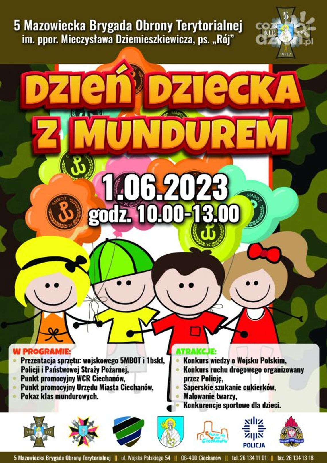 "Dzień Dziecka z Mundurem" - wyjątkowe wydarzenie dla najmłodszych