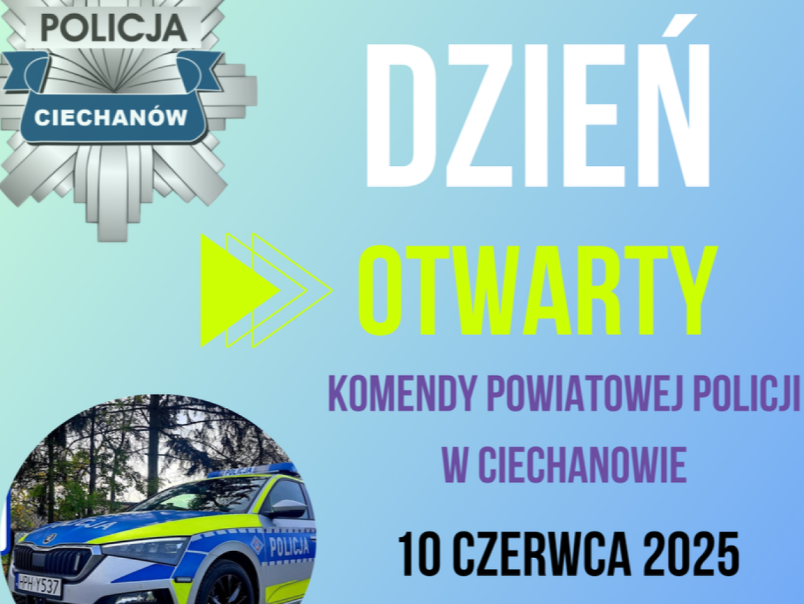 Dzień Otwarty Policji w Ciechanowie – zobacz, jak naprawdę wygląda służba w mundurze