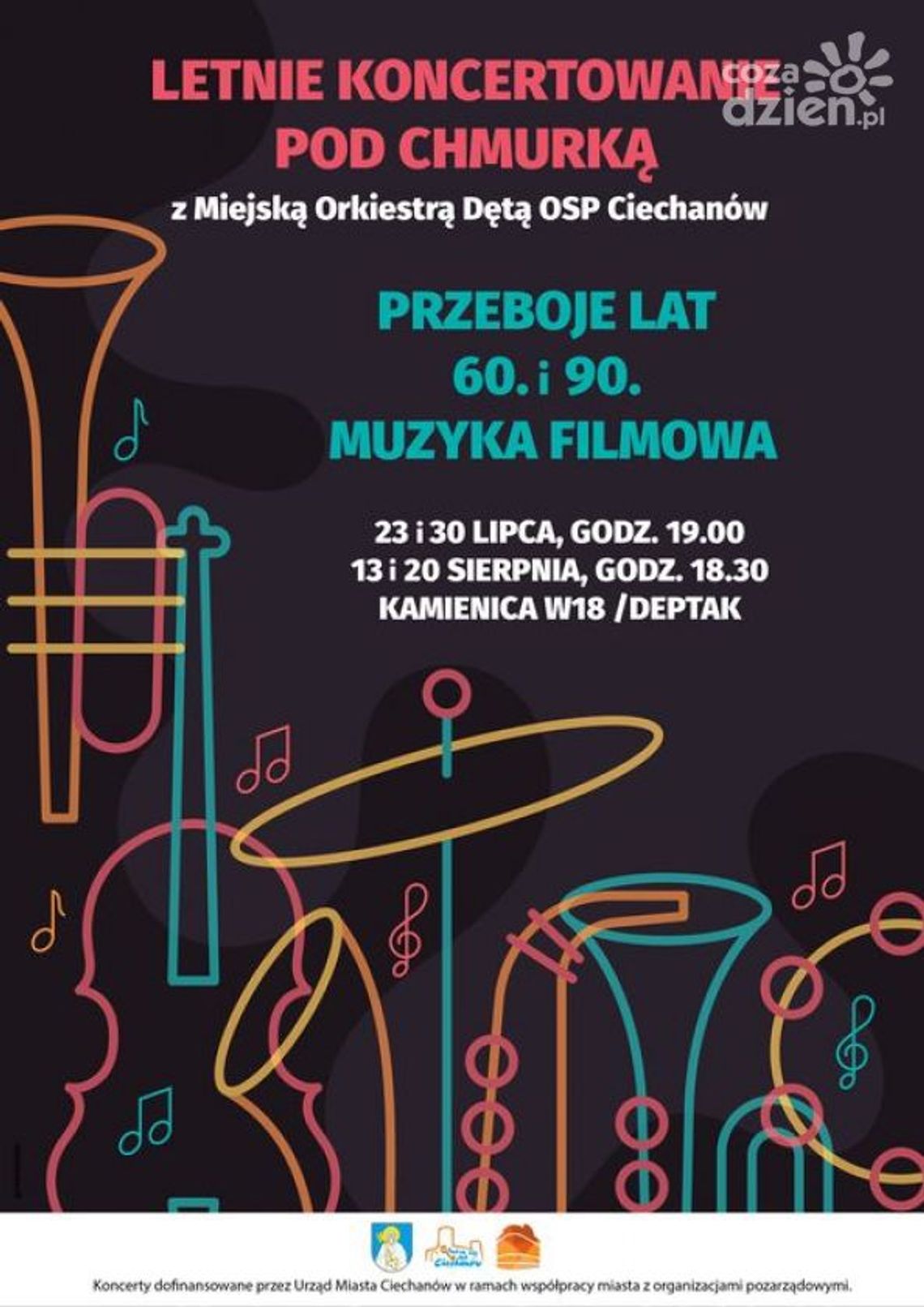 Dziś kolejny z cyklu koncertów plenerowych Miejskiej Orkiestry Dętej. Będzie słodko!
