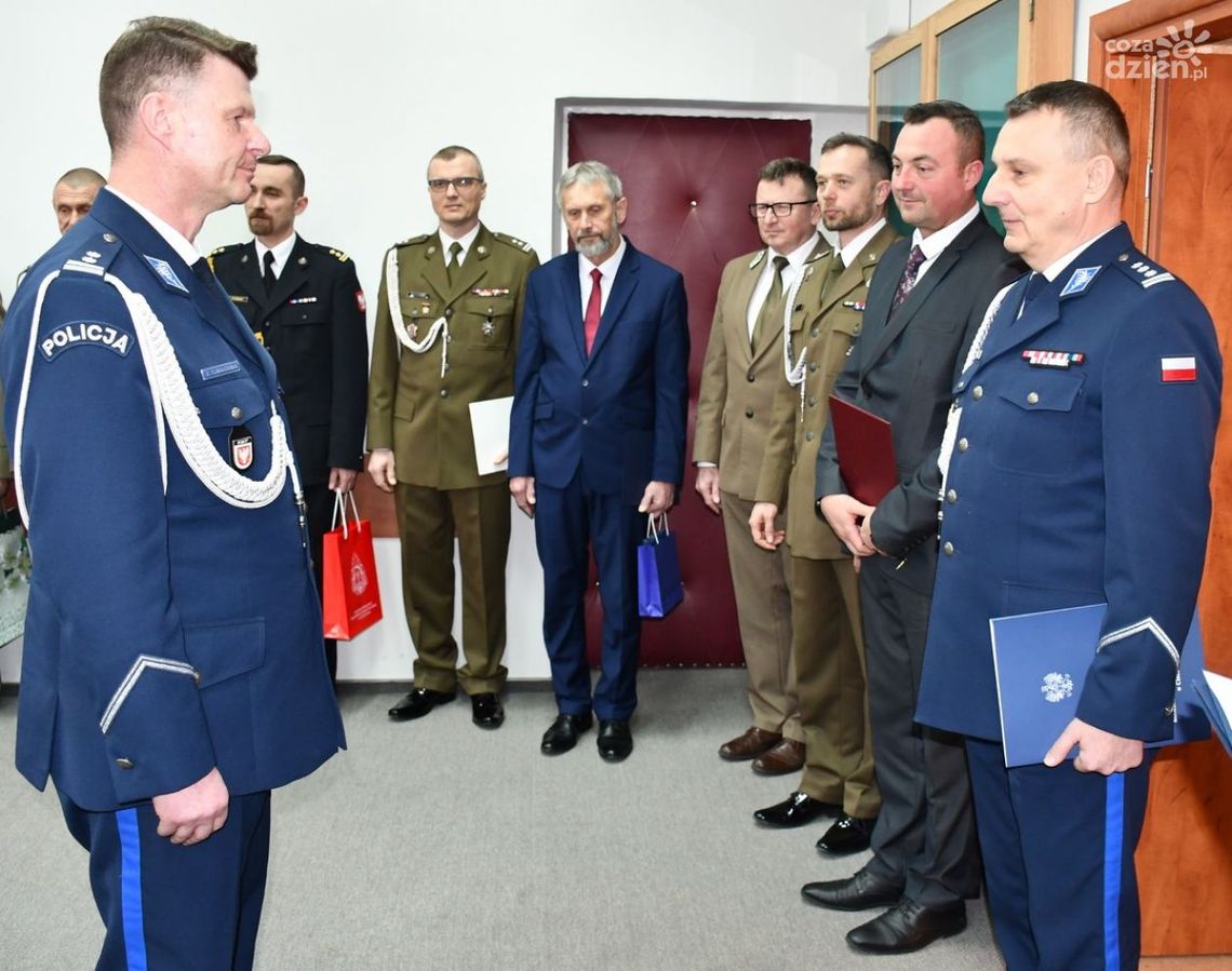Emerytura mł. insp. Radosława Romanowskiego - pożegnanie po 29 latach służby
