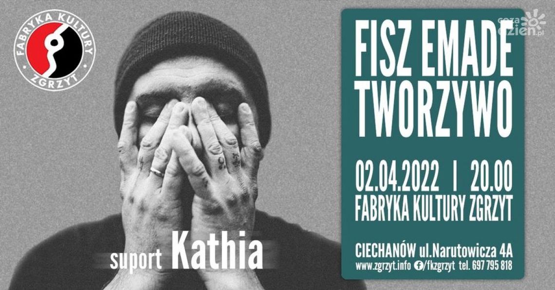 FISZ EMADE TWORZYWO zagrają w Fabryce Kultury Zgrzyt