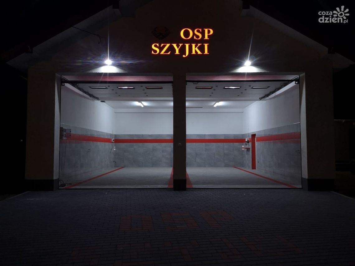 Garaż OSP w Szyjkach wyremontowany. Mamy zdjęcia! Garaż OSP w Szyjkach wyremontowany. Mamy zdjęcia!