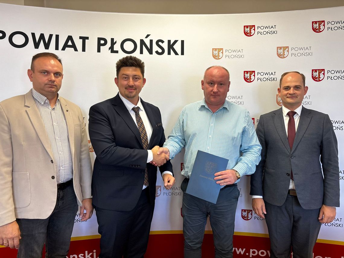 Gigantyczna inwestycja w powiecie płońskim. Rusza modernizacja 10 km dróg za ponad 25 mln zł.