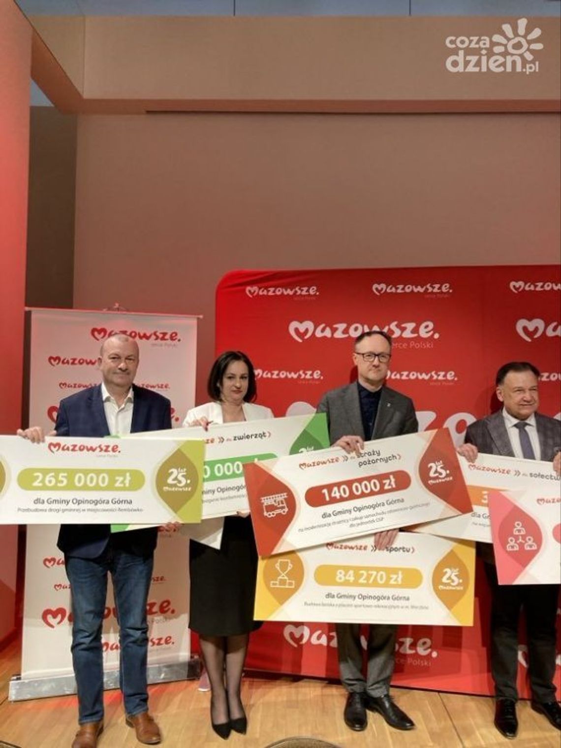 Gmina Opinogóra Górna: Inwestycje i modernizacje dzięki dofinansowaniu z budżetu Samorządu Województwa Mazowieckiego