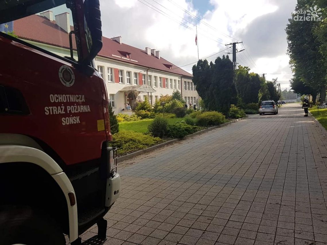 Gołotczyzna. Alarm bombowy w Zespole Szkół Rolniczych