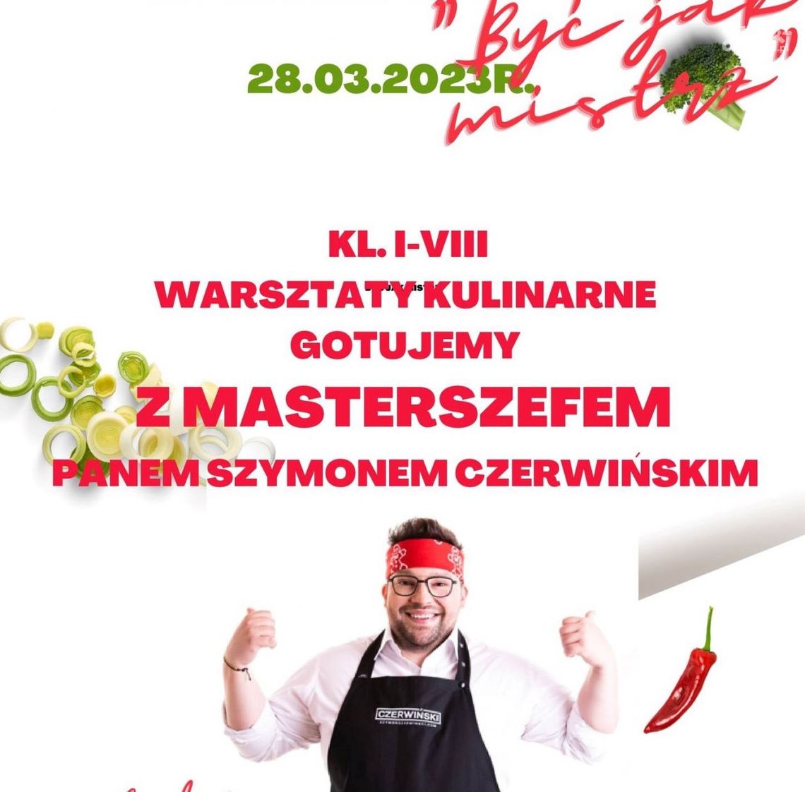 Gotować z mistrzem to jest to. W Krasnem uczniowie podstawówki podejmują wyzwanie