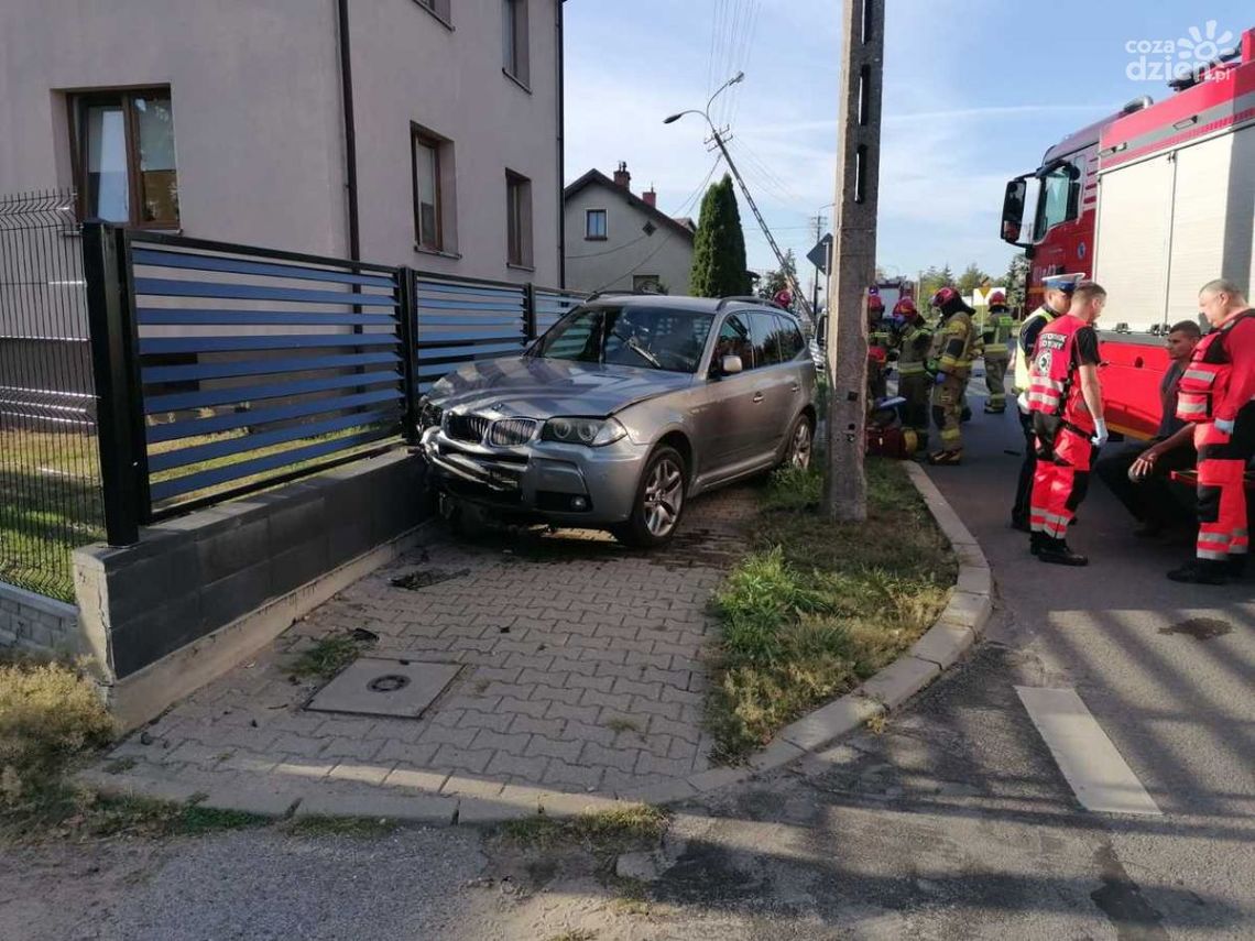 Groźnie na Sienkiewicza. Cudem nikt nie ucierpiał