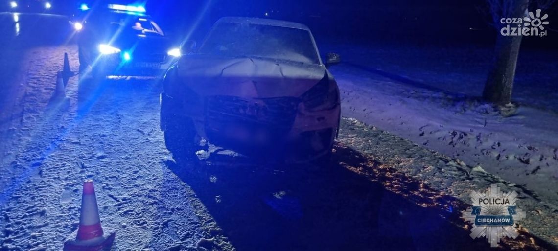 Grudusk i Grzybowo - wypadek i kolizja