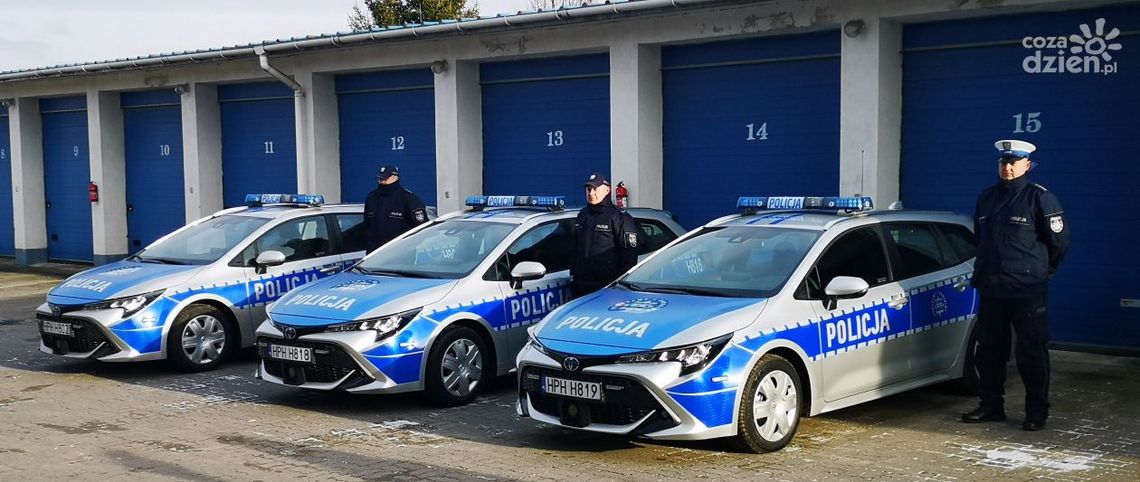 Hybrydy w przasnyskiej policji. Poprawią bezpieczeństwo i ochronią środowisko