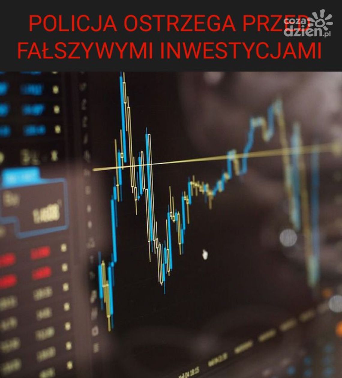 Inwestycja online okazała się stratą 81 tys. złotych 