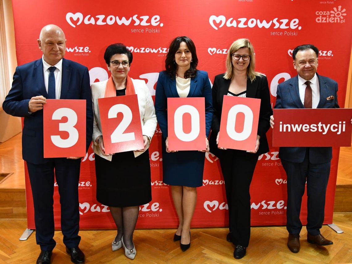 Inwestycje i wsparcie Mazowsza mijającej kadencji