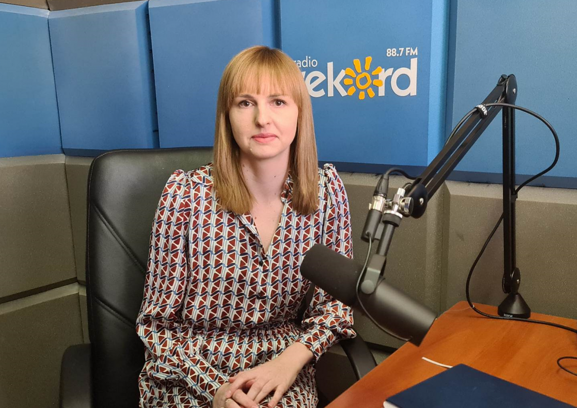 Iwona Szwejkowska - kierownik Działu Rozwoju, Państwowej Uczelni Zawodowej w Ciechanowie gościem Radia Rekord Iwona Szwejkowska - kierownik Działu Rozwoju, Państwowej Uczelni Zawodowej w Ciechanowie gościem Radia Rekord
