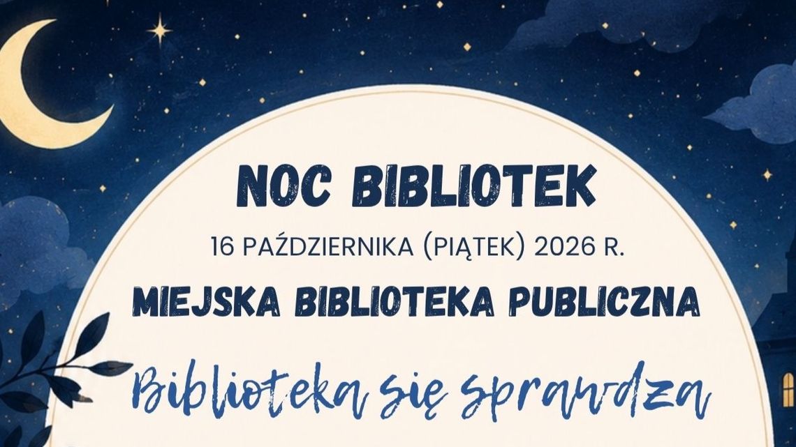 Izabela Koba - Mierzejewska z premierą książki. Noc Bibliotek w Ciechanowie także z opowieścią o Basi Baczyńskiej