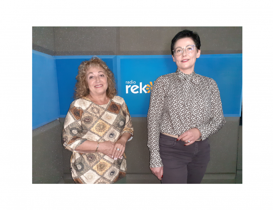 Janina Janakakos - Szymańska, przewodnicząca ciechanowskiej Rady Seniorów i Olga Zmudczyńska - Pabich, kierownik Wydziału Kontaktów Społecznych Urzędu Miasta Ciechanów gośćmi Radia Rekord Janina Janakakos - Szymańska, przewodnicząca ciechanowskiej Rady Seniorów i Olga Zmudczyńska - Pabich, kierownik Wydziału Kontaktów Społecznych Urzędu Miasta Ciechanów gośćmi Radia Rekord