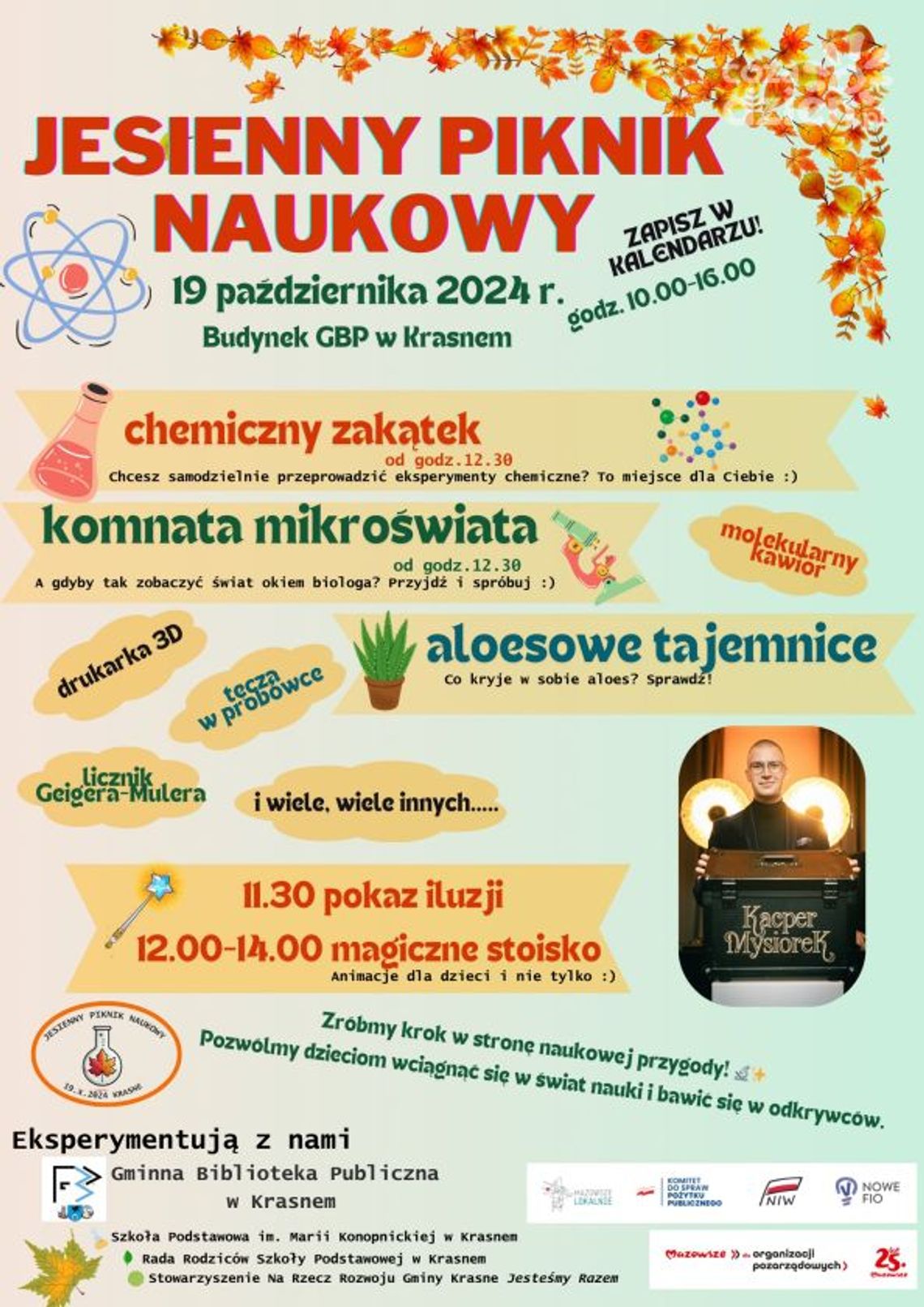 Jesienny Piknik Naukowy w Krasnem