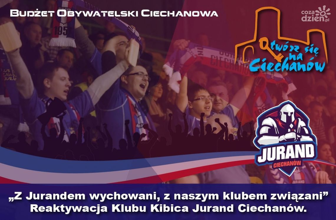 Jurand Ciechanów ogłasza nabór do Klubu Kibica