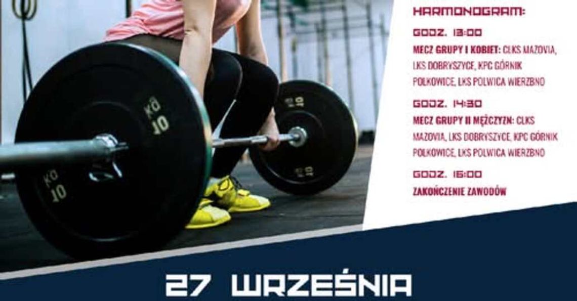 Jutro w Ciechanowie Finał Drużynowych Mistrzostw Polski w Podnoszeniu Ciężarów!