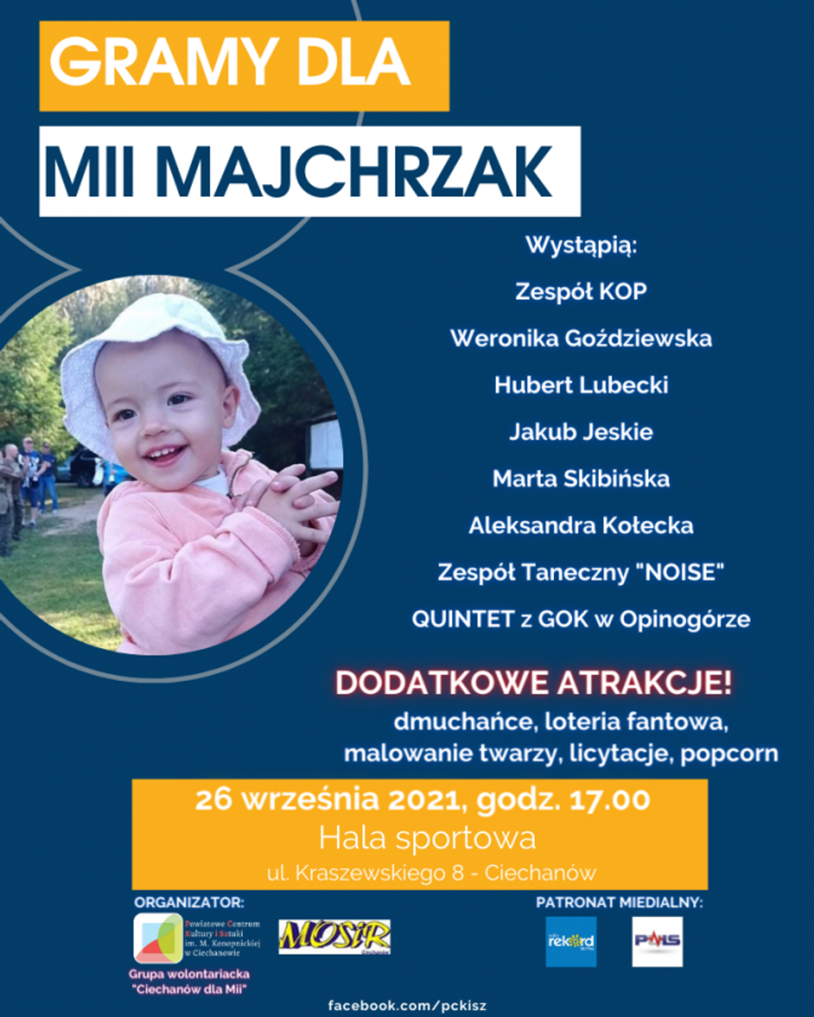Już dziś kolejna impreza charytatywna dla Mii Majchrzak
