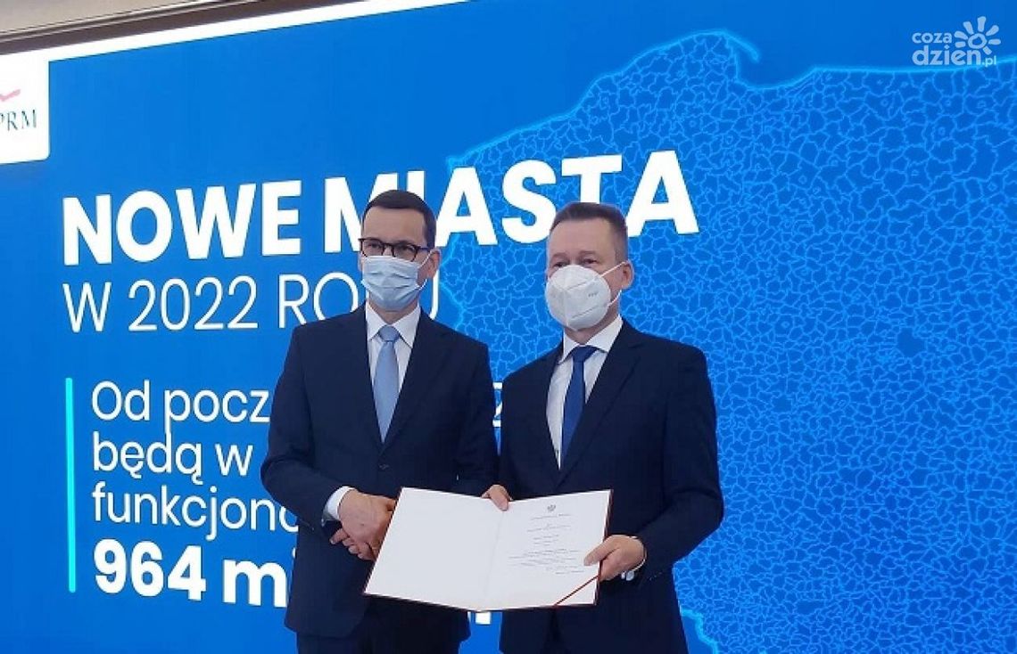 Już oficjalnie: Nowe Miasto miastem!