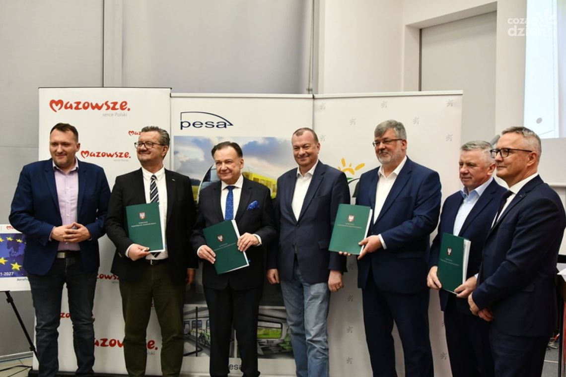 Koleje Mazowieckie kupią nowoczesne pociągi