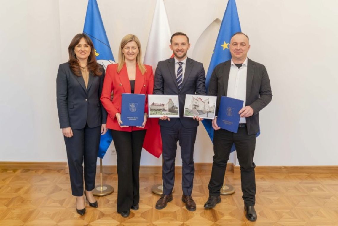 Podpisanie umowy na termomodernizację SP nr 6