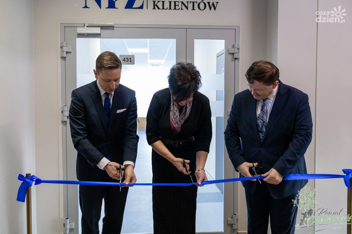 Kolejne piętro w budynku ciechanowskiego starostwa zostało wyremontowane