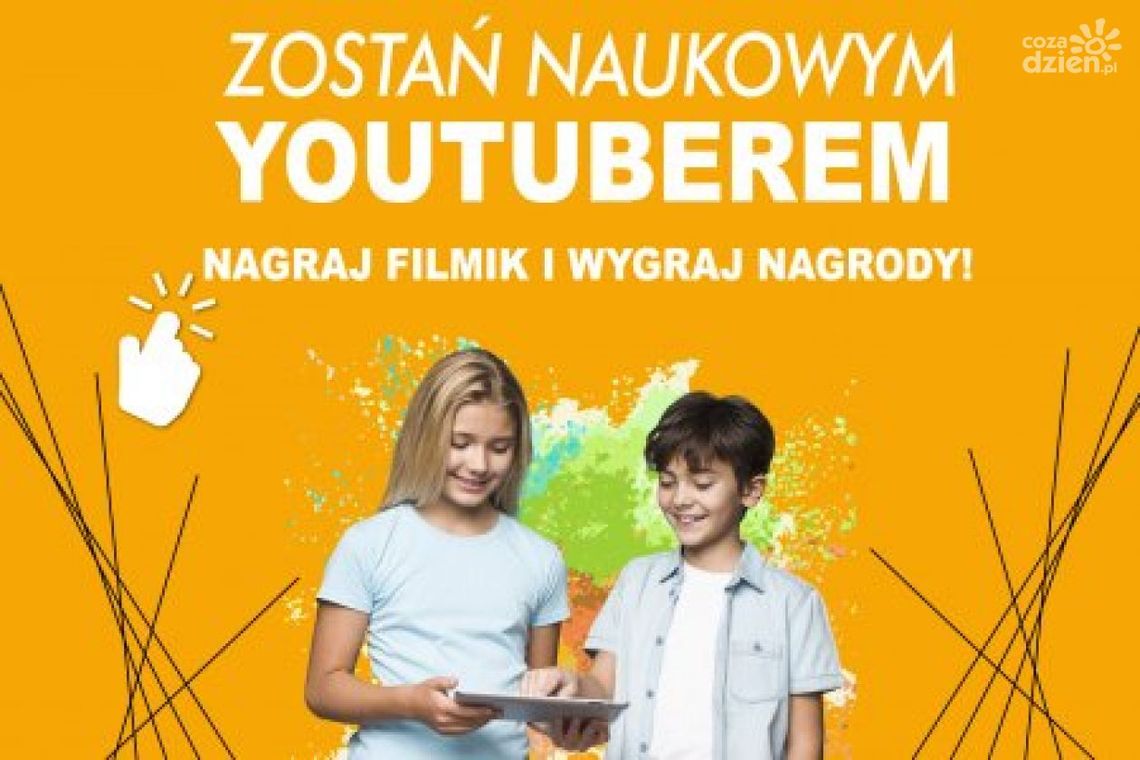 Kolejny konkurs związany z nauką przygotował Park Nauki Torus w Ciechanowie. Youtuberzy to coś dla Was