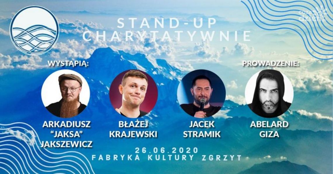"Komicy dla Zgrzytu" - charytatywny stand-up w Ciechanowie