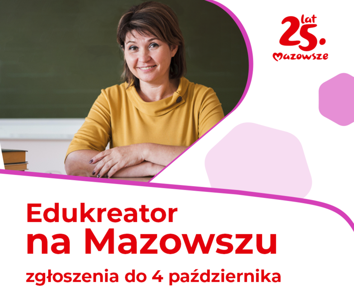 Konkurs Edukreator - wielka szansa dla nauczycieli na Mazowszu!