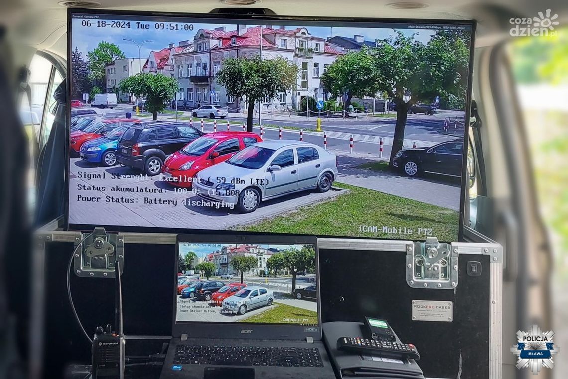 Kontrole drogowe z kamerami ICam w Mławie - bezpieczeństwo na pierwszym miejscu