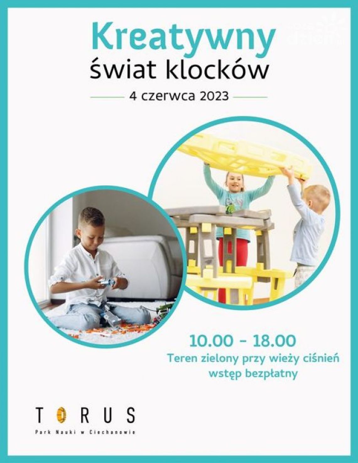 Kreatywny Dzień Dziecka w Parku Nauki Torus