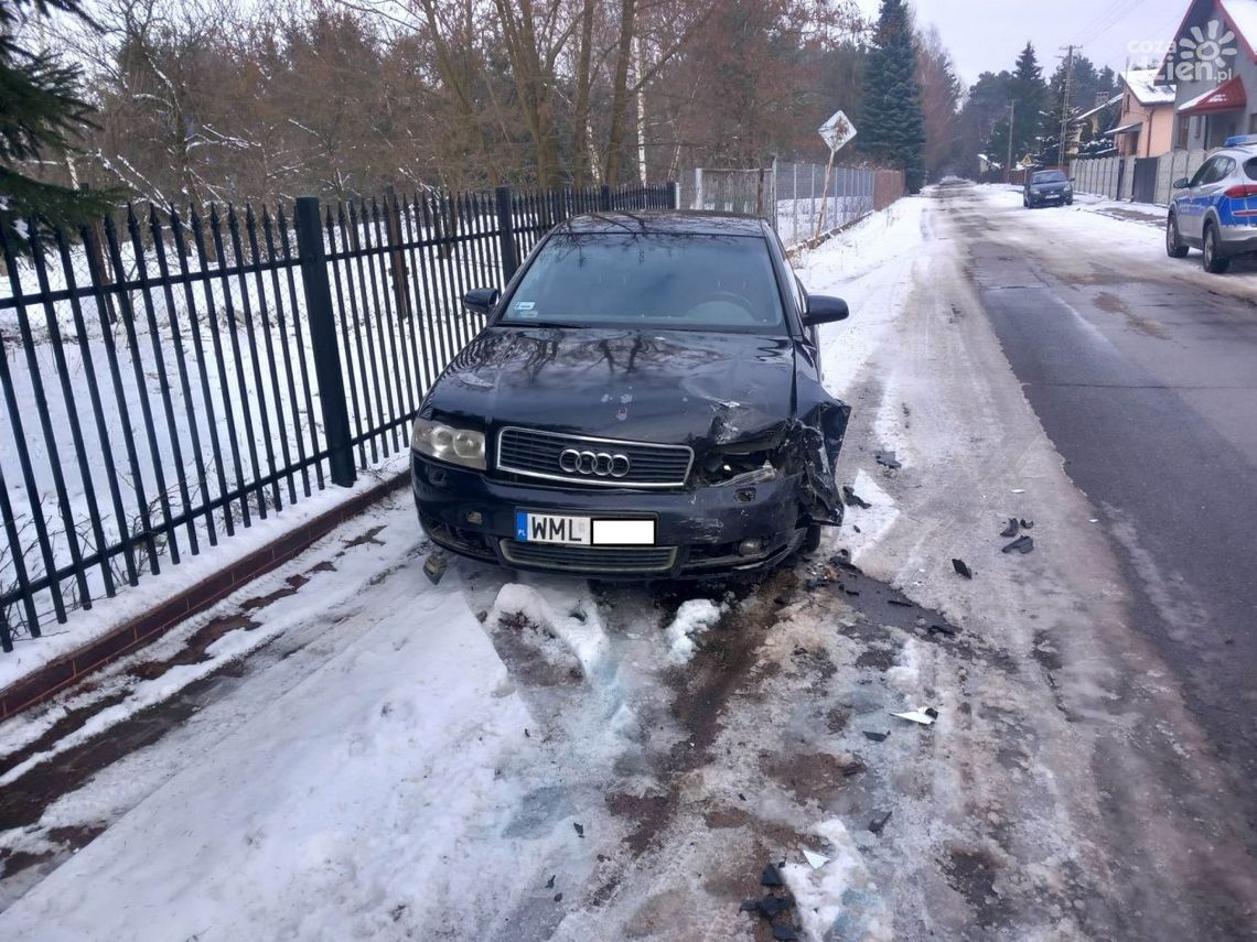 Kto uderzył w Audi? Policja na tropie sprawcy