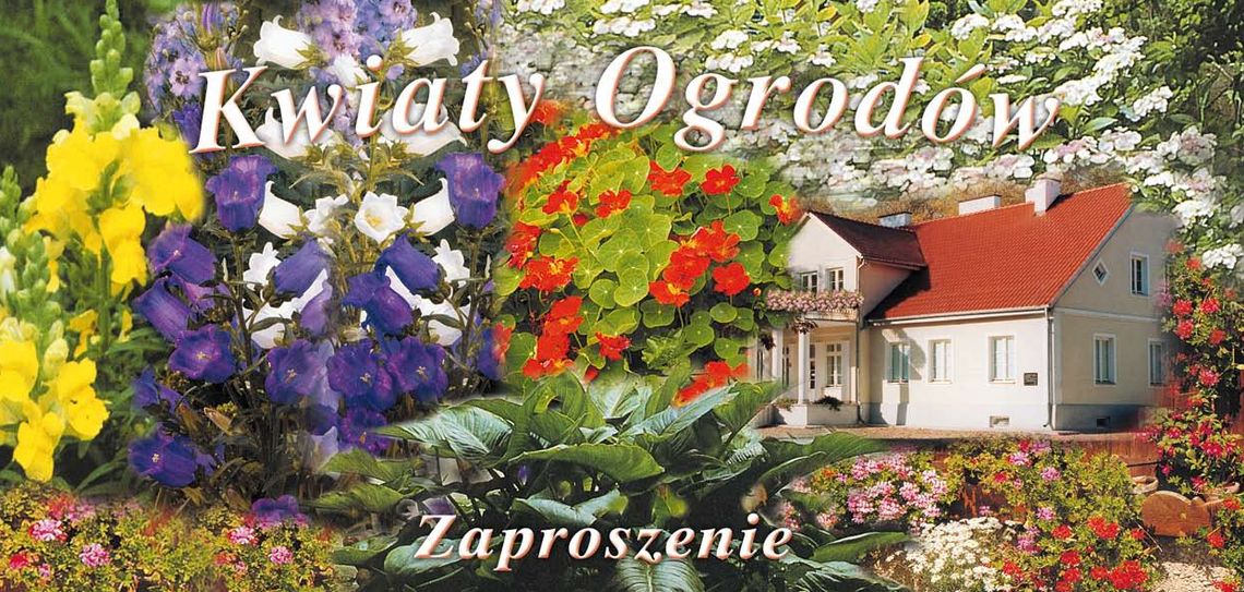 „Kwiaty Ogrodów” w parku w Gołotczyźnie. Można już rezerwować miejsca dla wystawców