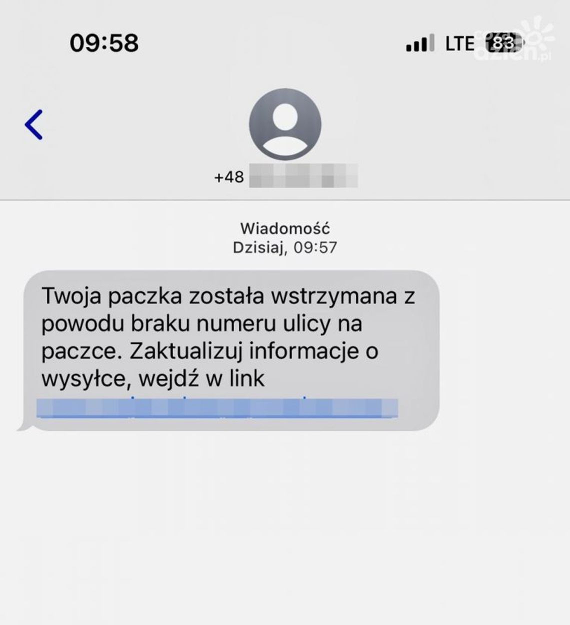 Link o wstrzymanej paczce to pułapka. Kobieta straciła prawie 3,5 tys. złotych 