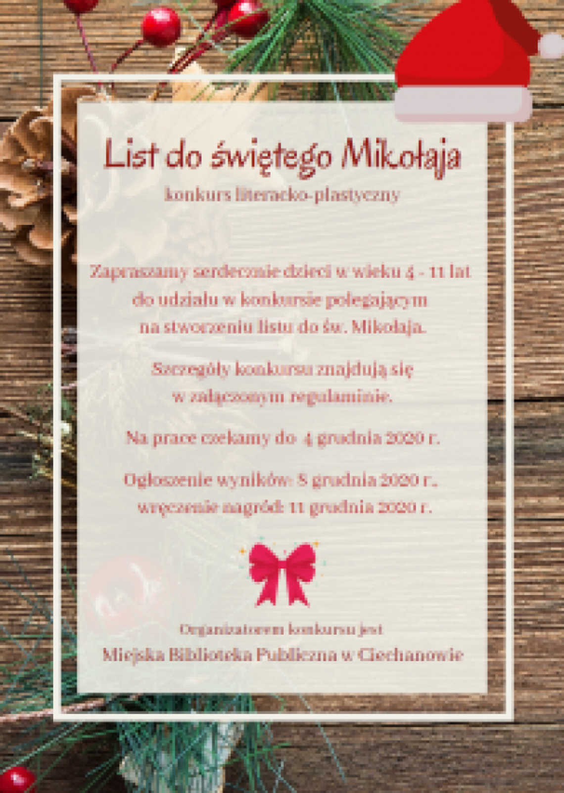 List do świętego Mikołaja