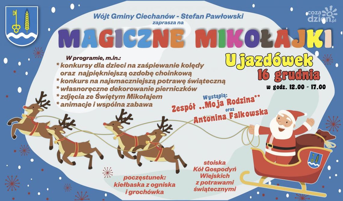 Magiczne Mikołajki w Ujazdówku Magiczne Mikołajki w Ujazdówku