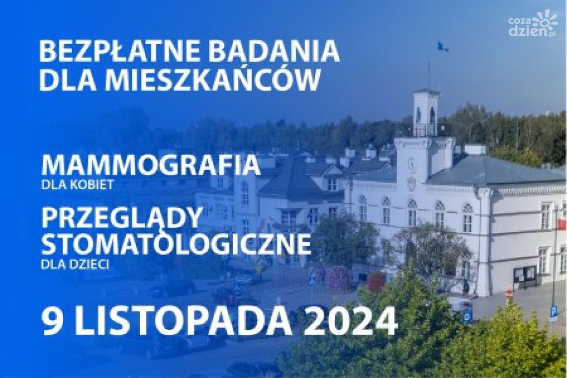 Mammobus i dentobus w Ciechanowie: zadbaj o zdrowie za darmo!