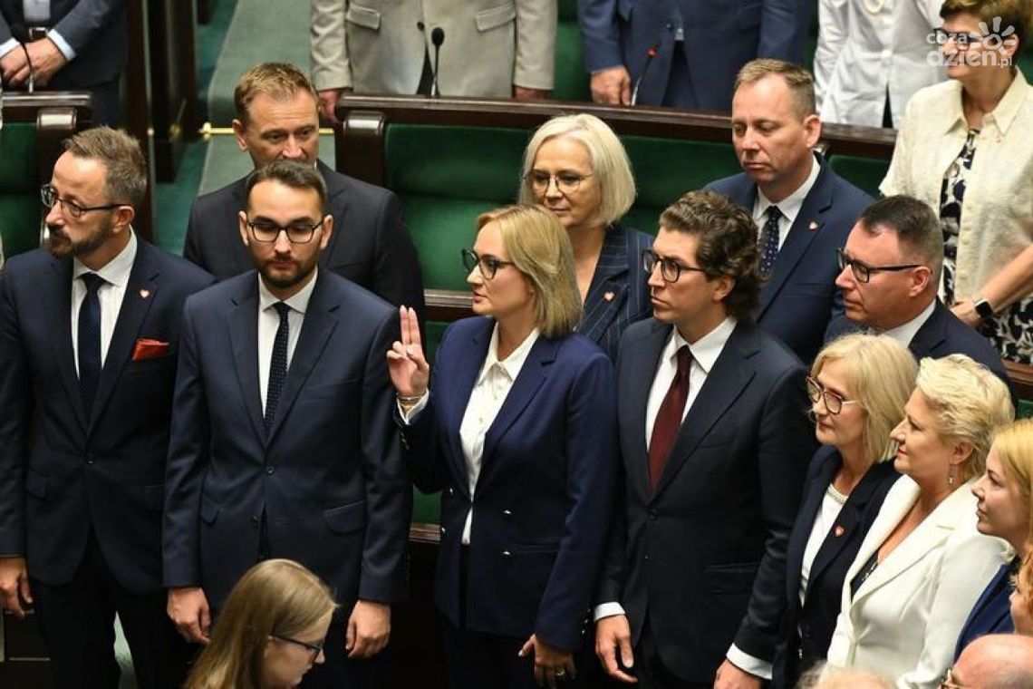 
Maria Joanna Koźlakiewicz złożyła ślubowanie poselskie