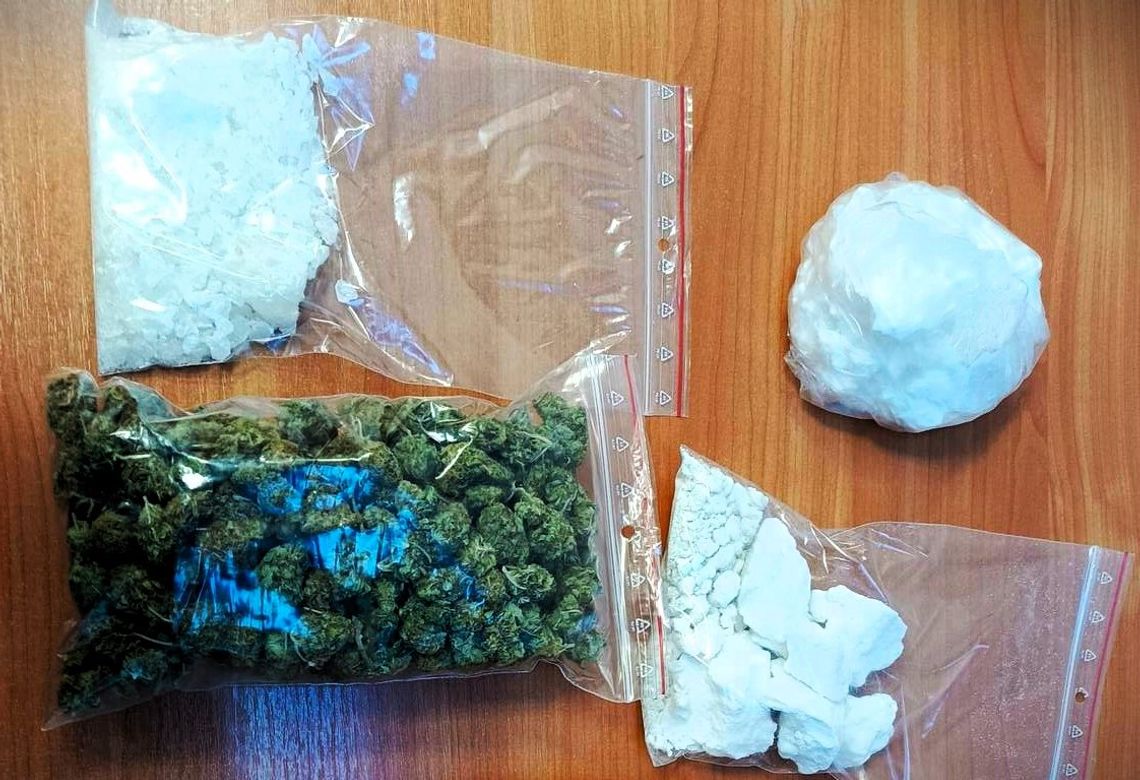 Marihuana, mefedron i amfetamina w Ciechanowie