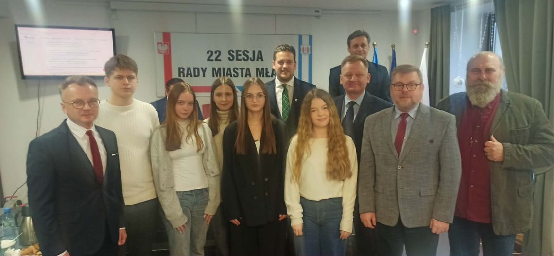 Mariusz Dziubiński został opiekunem Młodzieżowej Rady Miasta Mława