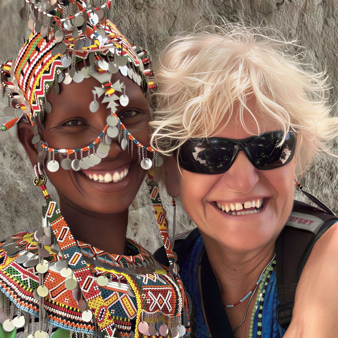 Pisarka z mieszkanką Afryki