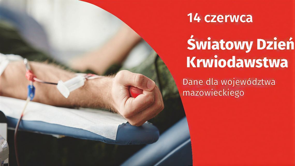 Mazowsze ma najmniej dawców krwi w przeliczeniu na mieszkańca – co pokazują dane z 2025 roku?