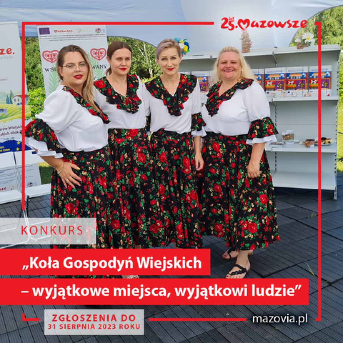 Mazowsze szuka najlepszych Kół Gospodyń Wiejskich