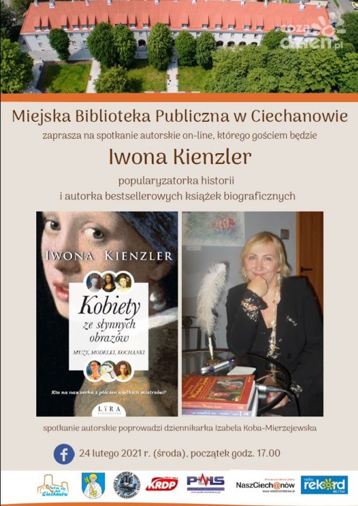 MBP w Ciechanowie. Spotkanie autorskie z  Iwoną Kienzler
